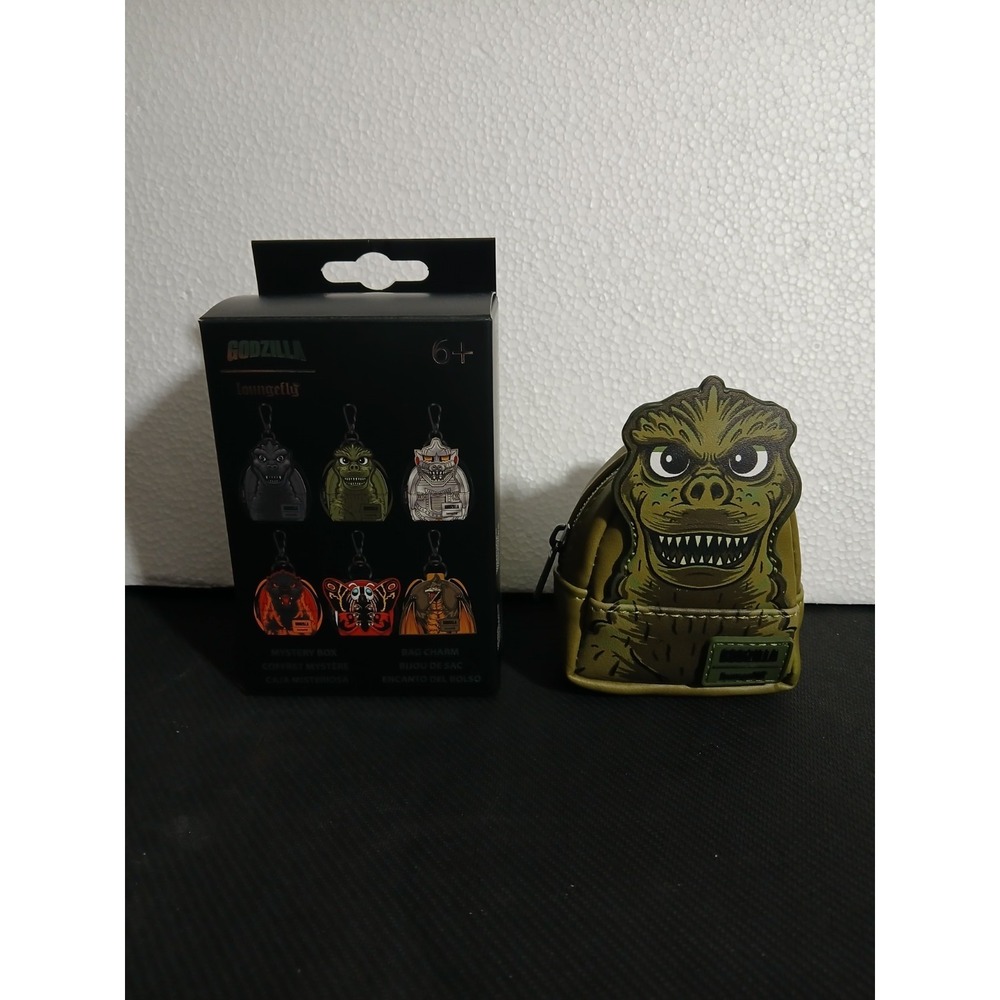 Loungefly Godzilla (Green) Entertainment Earth Exclusive Cosplay Bag Charms Keyc